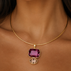 PHOEBE DOUBLE DROP  PENDANT