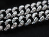 EMILIA CUBAN LINK STONE NECKLACE