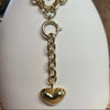ALEX PUFFED HEART NECKLACE