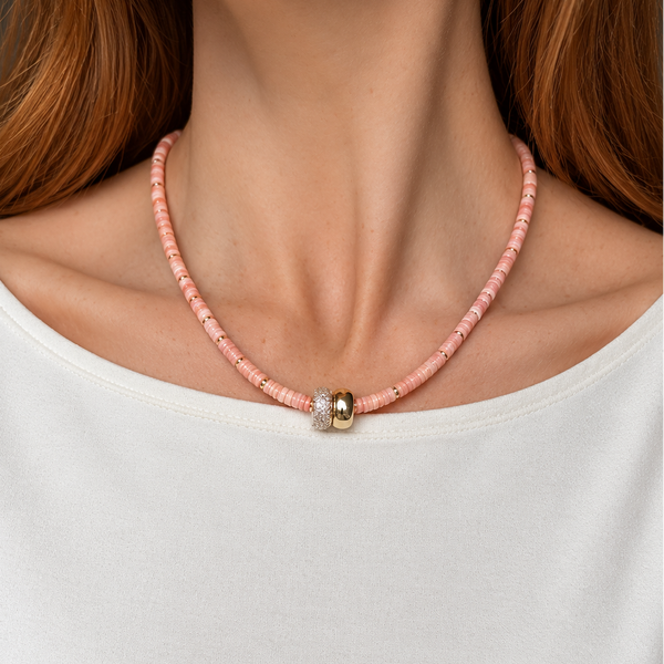 MARI CONCH BEADED NECKLACE