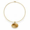 RYLEY OVAL DISC PENDANT