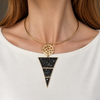 TREVIS OPEN CIRCLE DISC NECKLACE