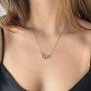KAIDEN EVIL EYE - DOUBLE CLOSURE- DAGGER DROP NECKLACE
