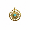 MARI BURST DISC NECKLACE  NECKLACE