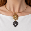BAILEY CUT OUT DOUBLE DROP NECKLACE