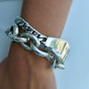 NOAH STERLING SILVER ID PLATE BRACELET