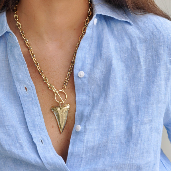 MARNI SHARK TOOTH NECKLACE