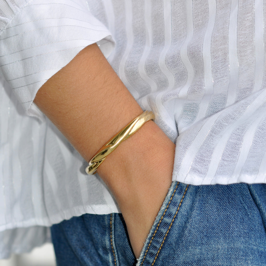 THEA TWISTED CUFF BRACELETS