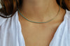 VIXY TURQUOISE TENNIS NECKLACE