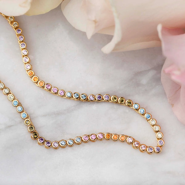 ADALYN DREAMWORKS TENNIS NECKLACE