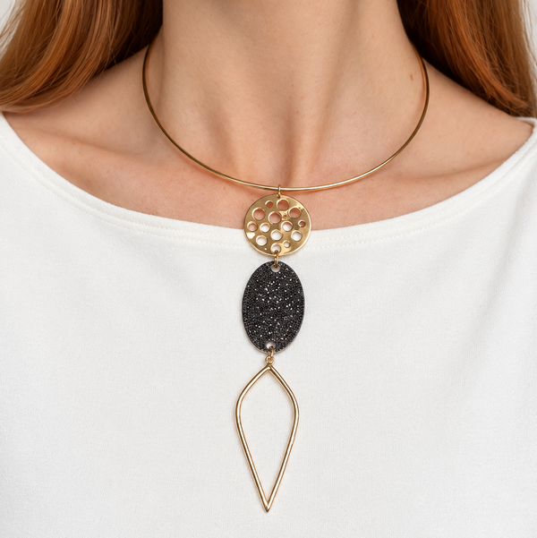 GARA TRIPLE DROP NECKLACE