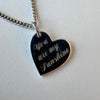 EMME - YOU ARE MY SUNSHINE HEART  NECKLACE