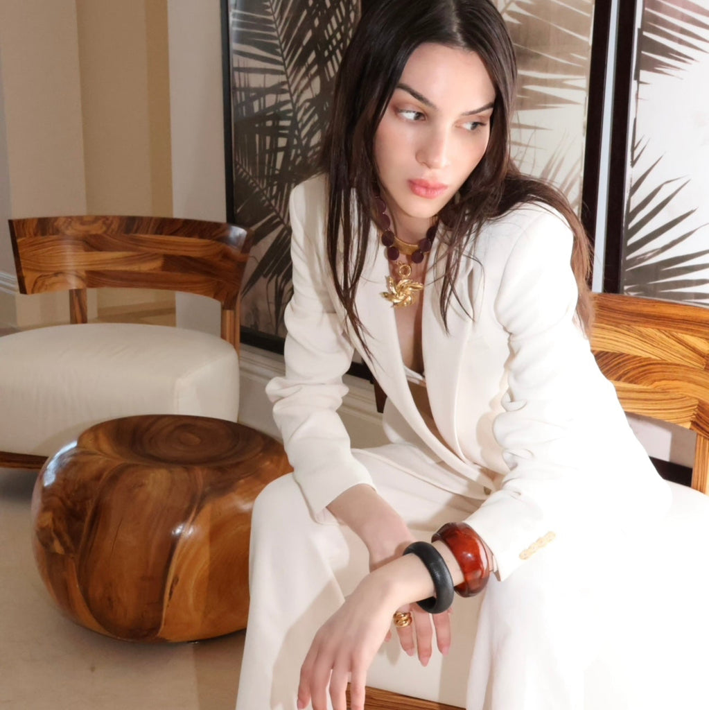 SHASHI TORTOISE BANGLE BRACELET