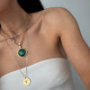 NEW YORK SUBWAY TOKEN NECKLACE