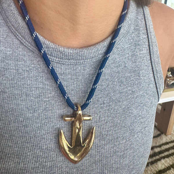 DELILAH ANCHOR NECKLACE