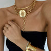 SADIE OPEN LINK & DROP  NECKLACES