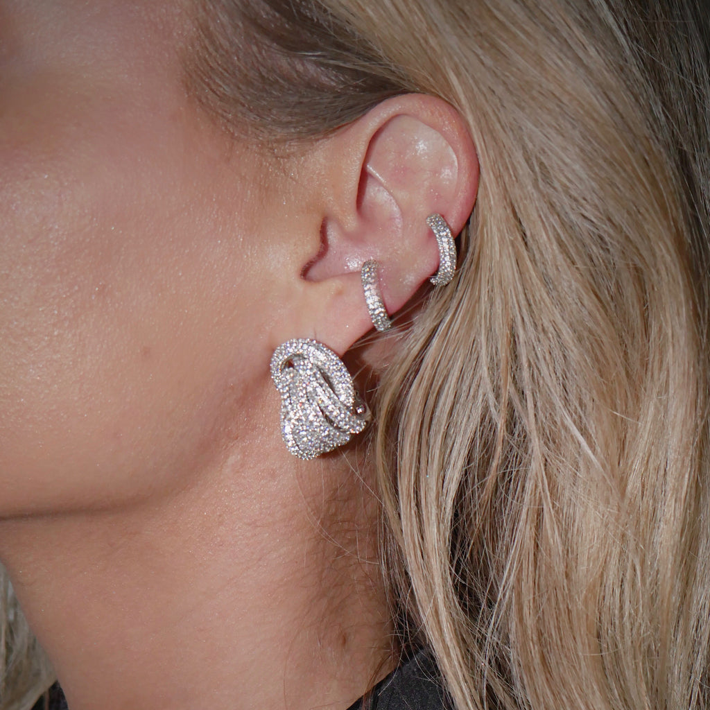 SHASHI MARGAUX PAVE EARRING
