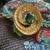 DERBY BRAIDED BLUE / GREEN TOURMALINE