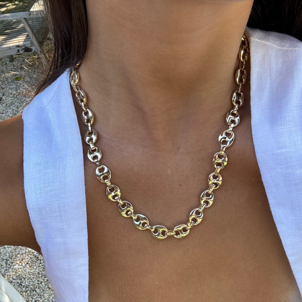 KYLEY MARINER LINK (GUCCI PUFF) NECKLACE