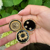 HARPER JADE ENAMEL 3 BURST DISC NECKLACE