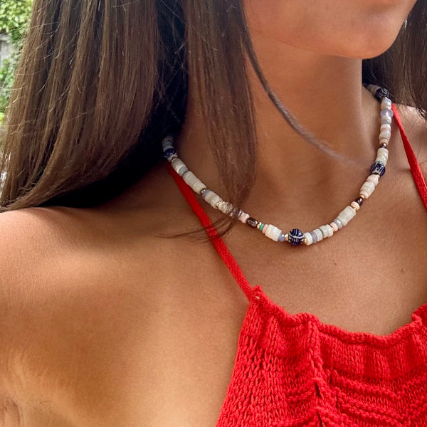 FELICITY SKYE  BEADED NECKLACE
