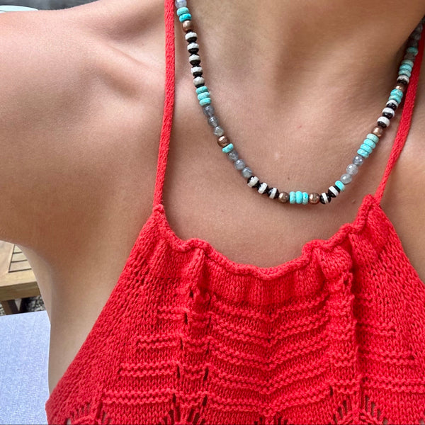 LILIANA ROSE  BEADED NECKLACE