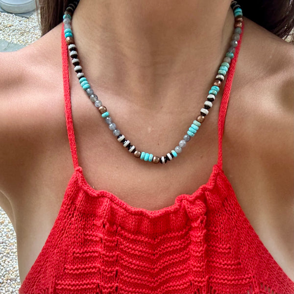 LILIANA ROSE  BEADED NECKLACE