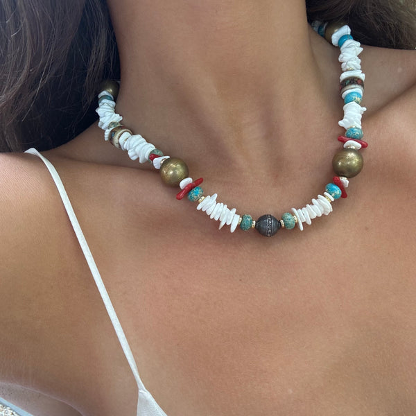 EVANN BEADED NECKLACE