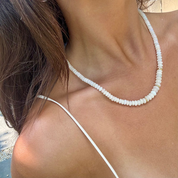 OPAL RAE BEADED NECKLACE