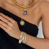 MARI BURST TOGGLE DROP NECKLACE