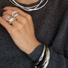 BRYNN TWO LOOP RING