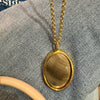 MAX OVAL PEARL PENDANT NECKLACE