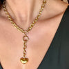 ALEX PUFFED HEART NECKLACE