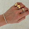 JADEN PRINCESS CUT TENNIS BRACELET - CZ