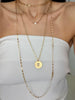 HARTLEE FOUR BOX  CHAIN NECKLACE