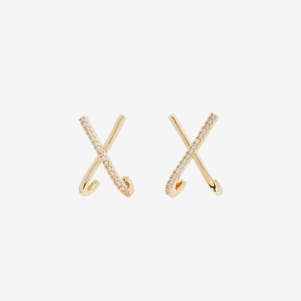 LUNA KRISS KROSS EARRING
