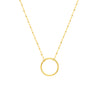 BRINNE 14K  PIATTO CHAIN NECKLACES