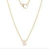 JORDANA PEAR SHAPE NECKLACE
