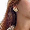 JOSIE FAN STATEMENT EARRINGS