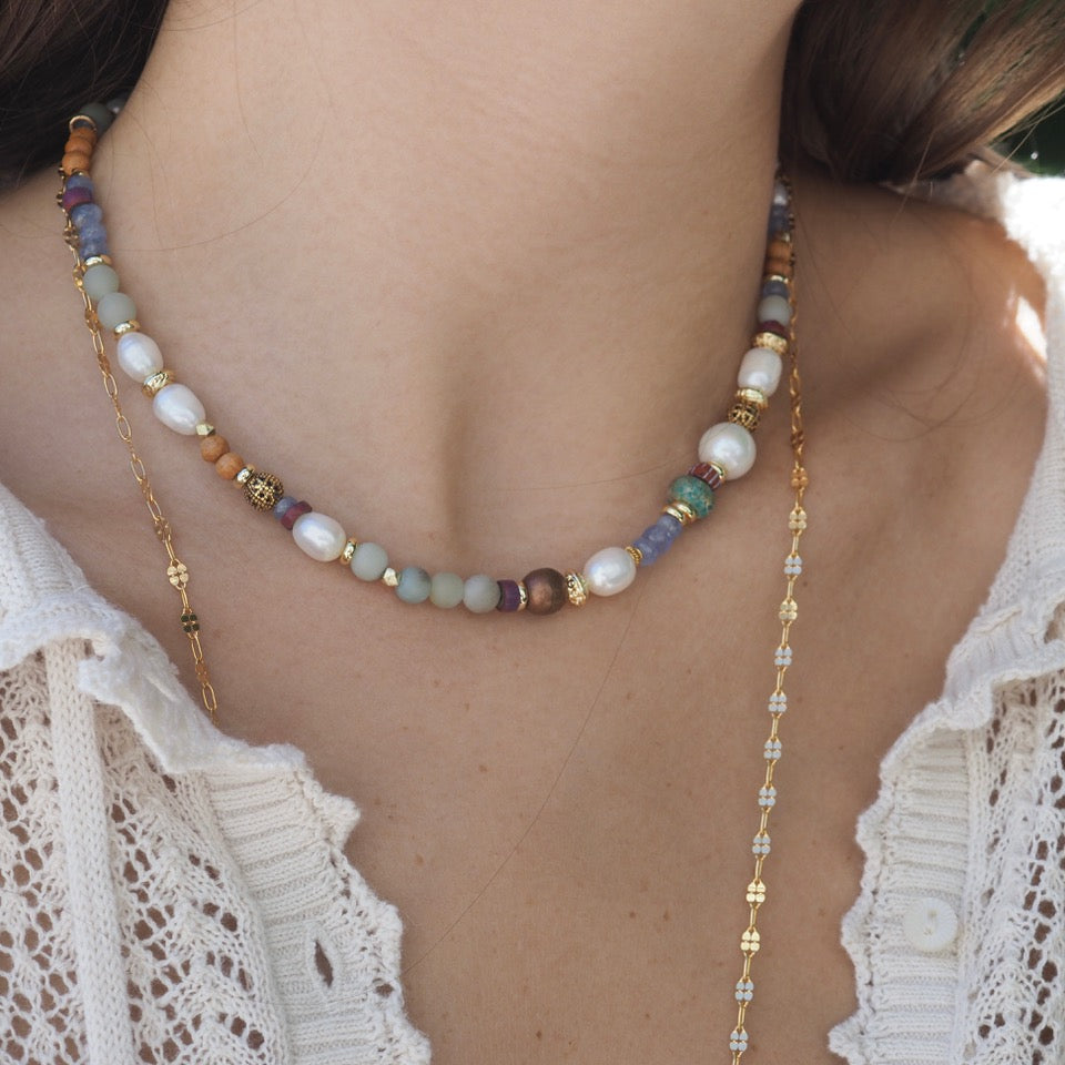 SAMARA BEADED NECKLACE