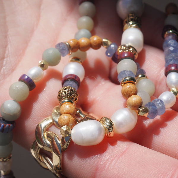 SAMARA BEADED NECKLACE