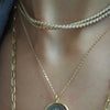 HARRISON BEZEL SET TENNIS NECKLACE