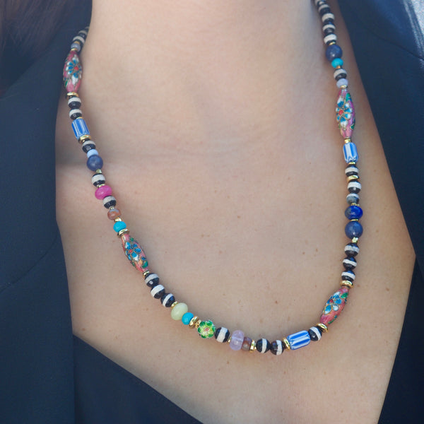 OLI SUMMER BEADED NECKLACE