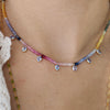 MALIBU SAPPHIRE BEADED NECKLACE