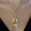 RYANN FLOWER DROP STATEMENT NECKLACE