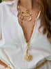 RYANN FLOWER DROP STATEMENT NECKLACE