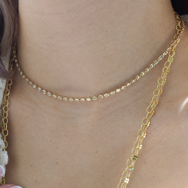MANNY LAB GROWN DIAMOND NECKLACE