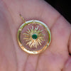 DAWSON BURST DISC PENDANT