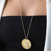 HAZEN  BURST DISC NECKLACE