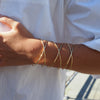 CAROLYN LACE UP CUFF BRACELETS
